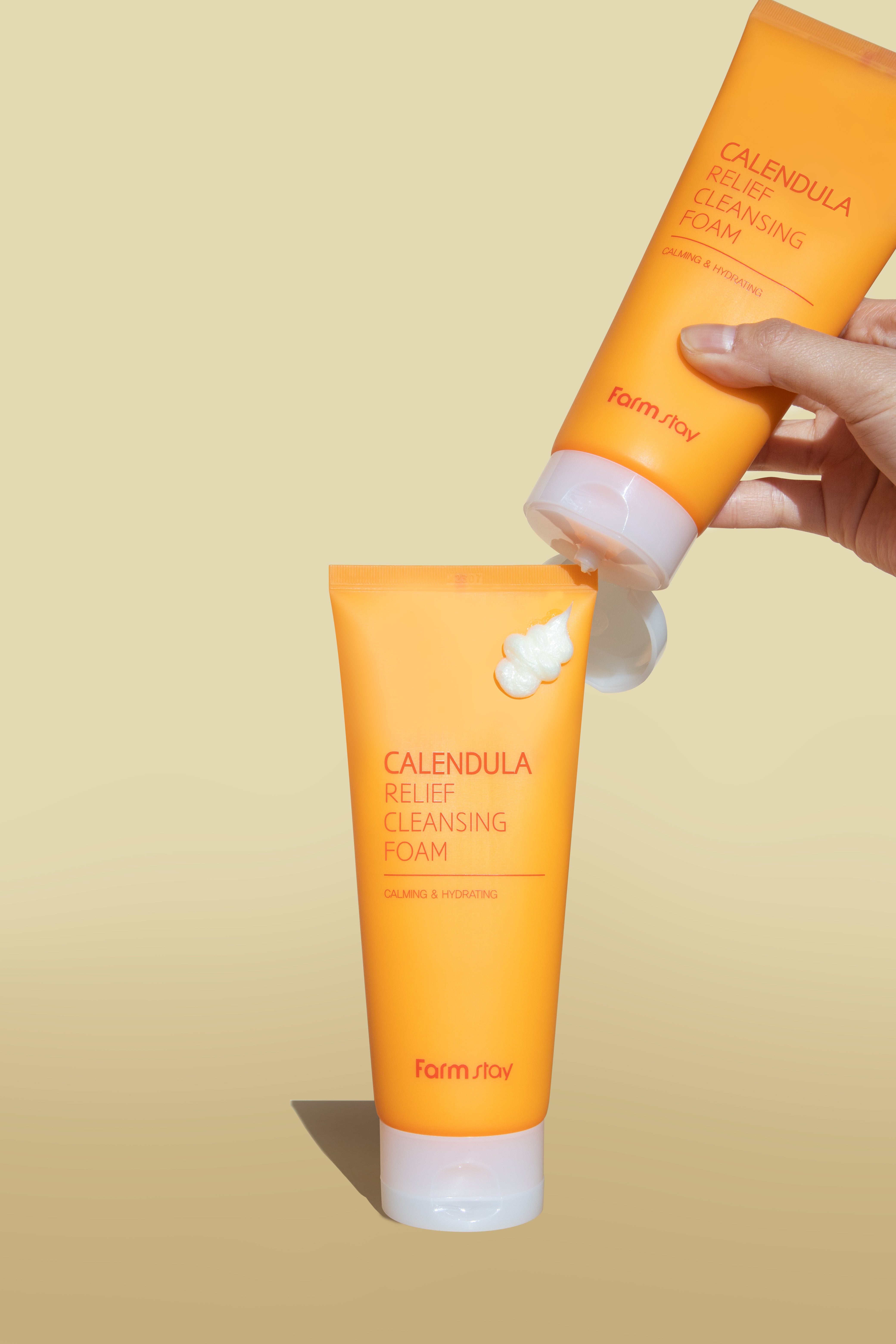 Farmstay Calendula Relief Cleansing Foam