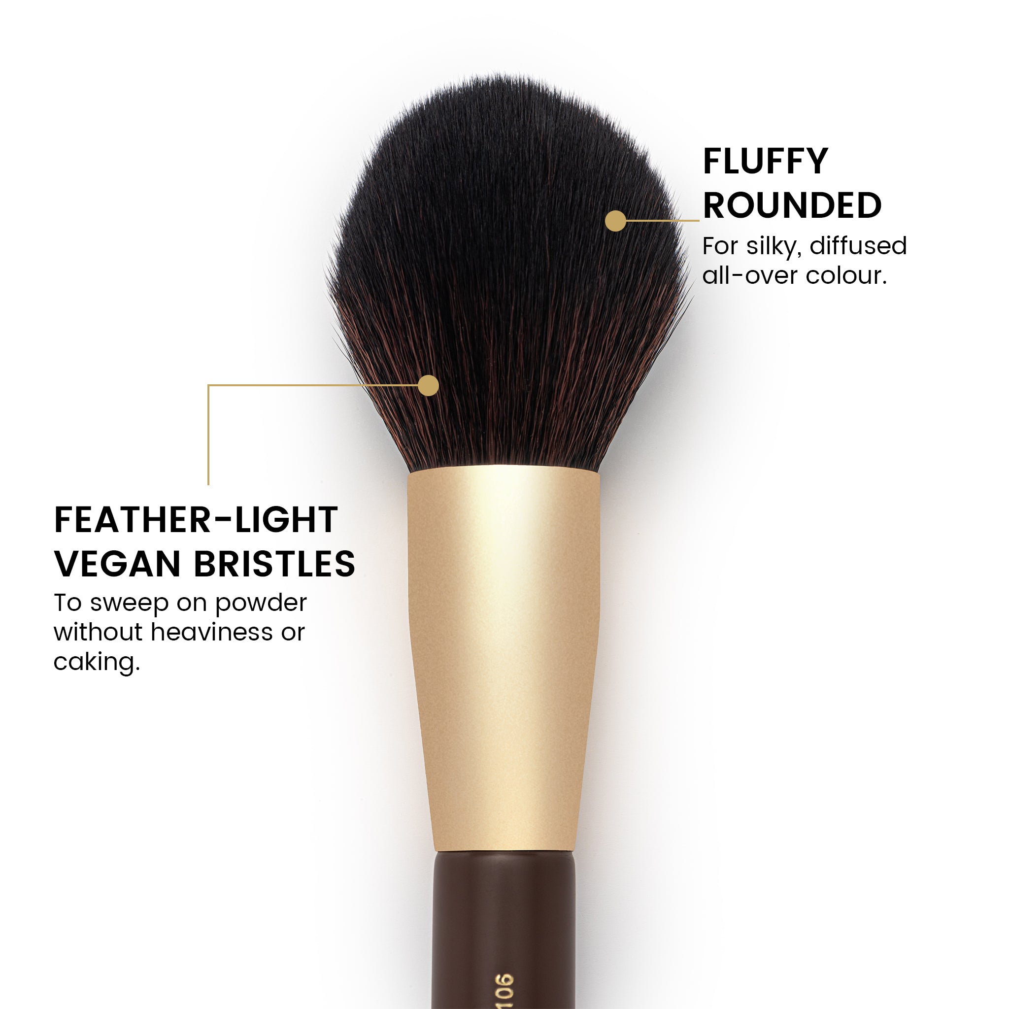 Makeup Brush 106 SILK FINISH