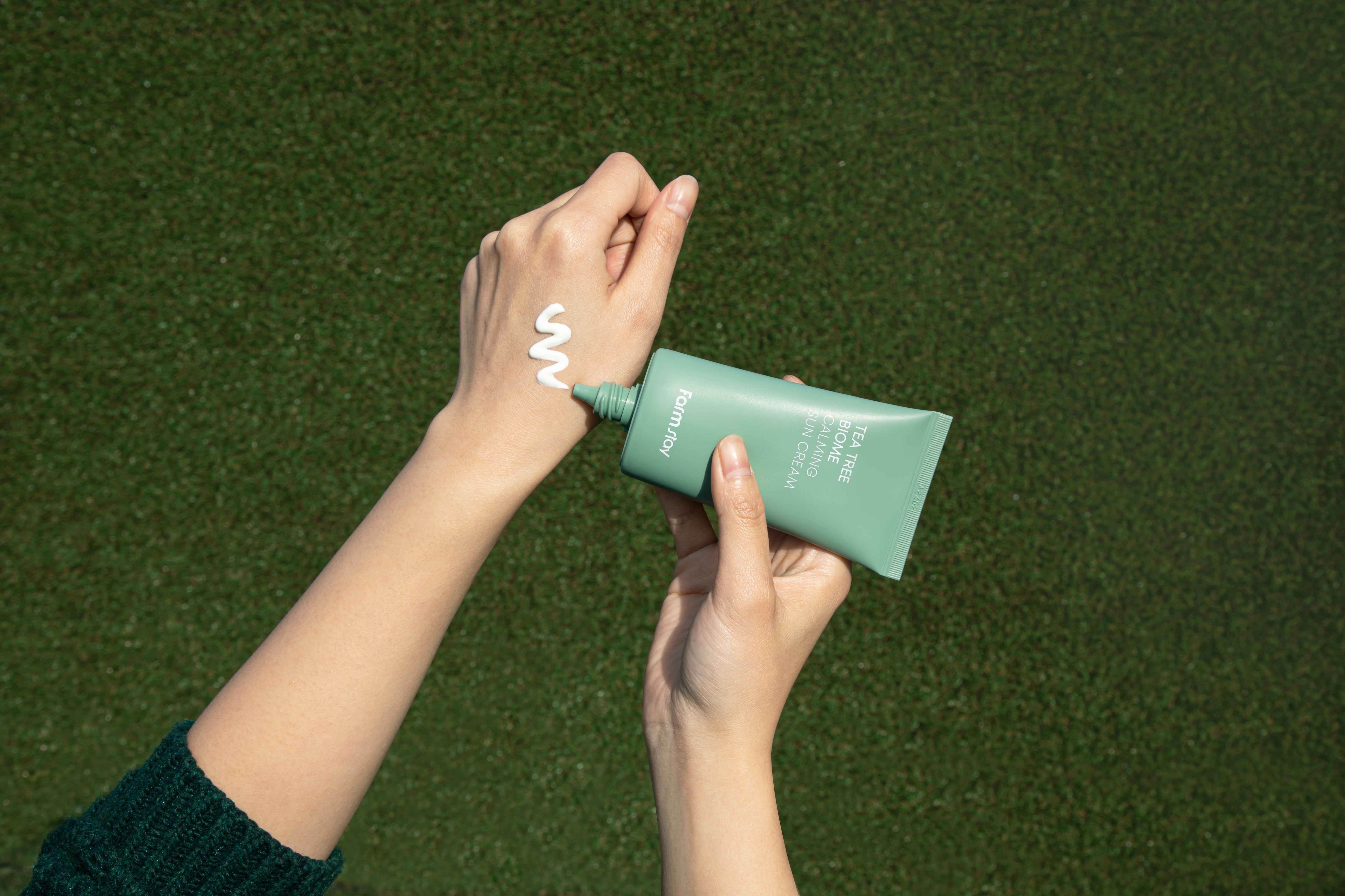 Farmstay Tea Tree Biome Calming Sun Cream
